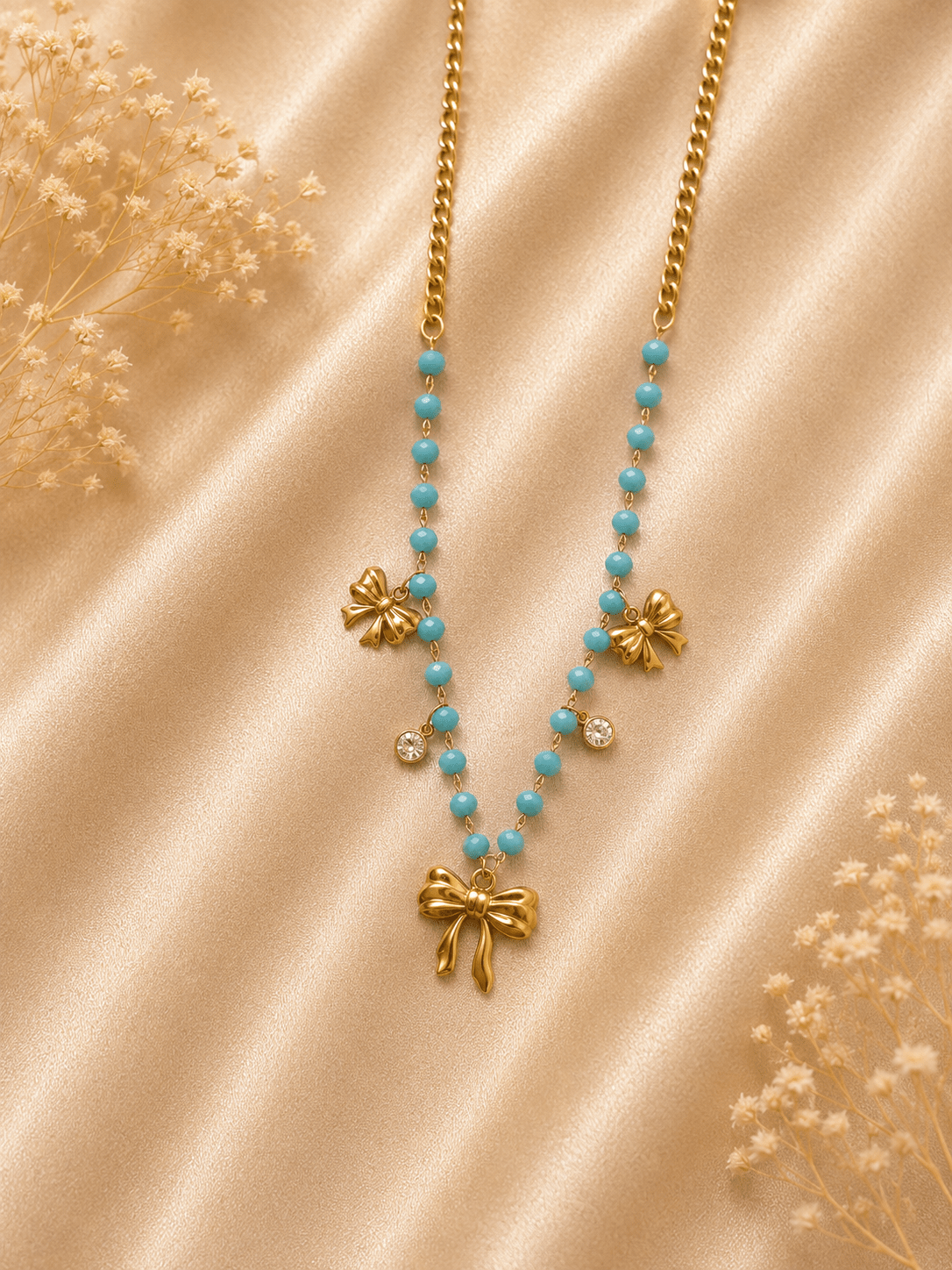 Gold Necklace Quartet Combo Set - violinas
