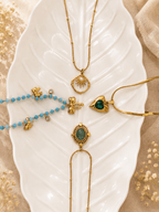 Gold Necklace Quartet Combo Set - violinas