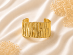 Gold Statement Cuff Duo Combo Set - violinas