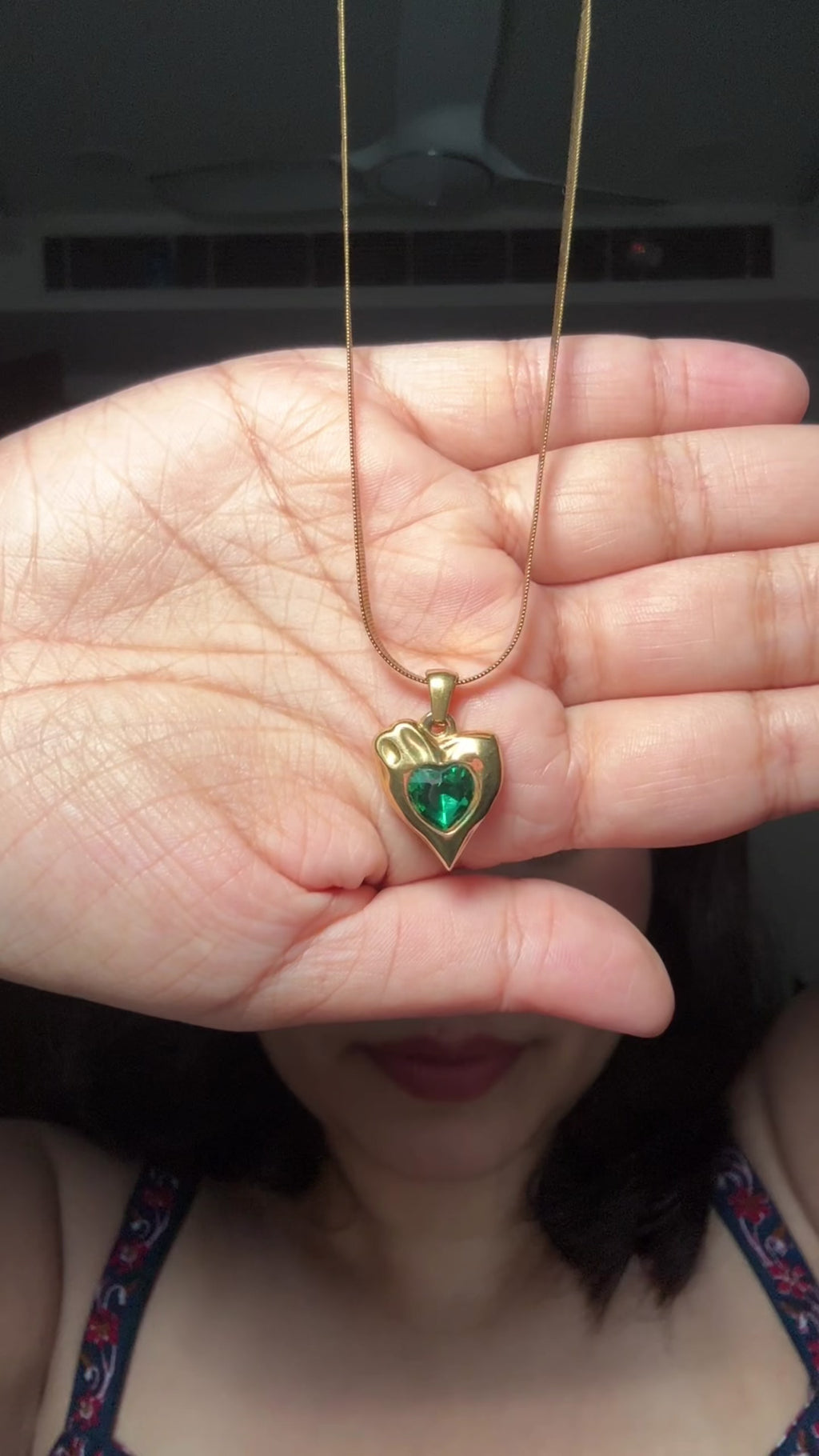 Gold Necklace Quartet Combo Set